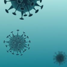 Corona Virus banner illustration - Microbiology And Virology Concept